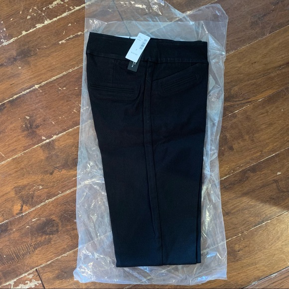 ICONIC Straight Leg Black Dress Pants - Picture 2 of 5